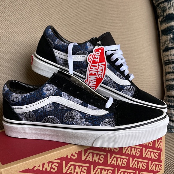 Vans Old Skool Wireframe Skulls Black / True White WMNS - Picture 6 of 16